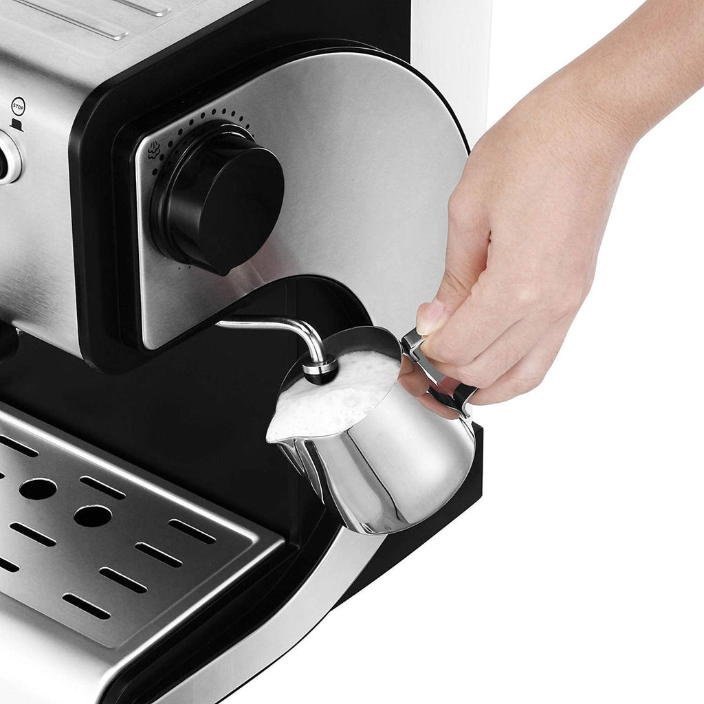 VonShef 220 Volt 15 Bar Espresso Coffee Machine Maker Stainless Steel 220v 240 volts 13171