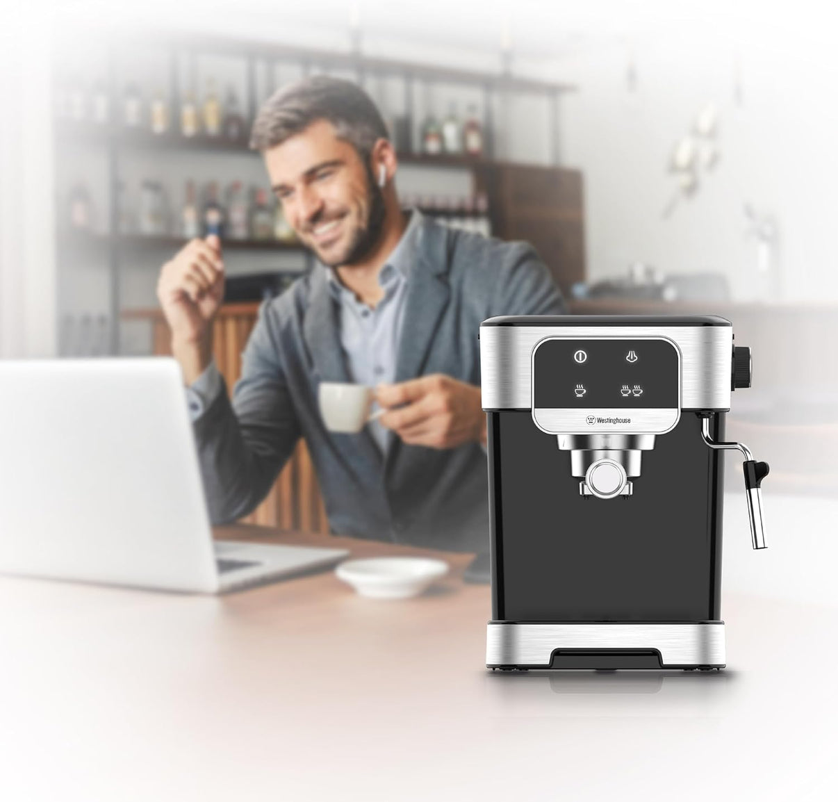 Westinghouse 220 volt espresso cappuccino maker 220v 240 volts WKCMA612